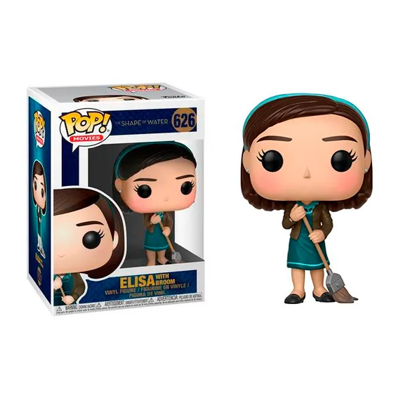 Фігурка Funko POP! Movies: The Shape of Water: Elisa w/Broom, (32483)