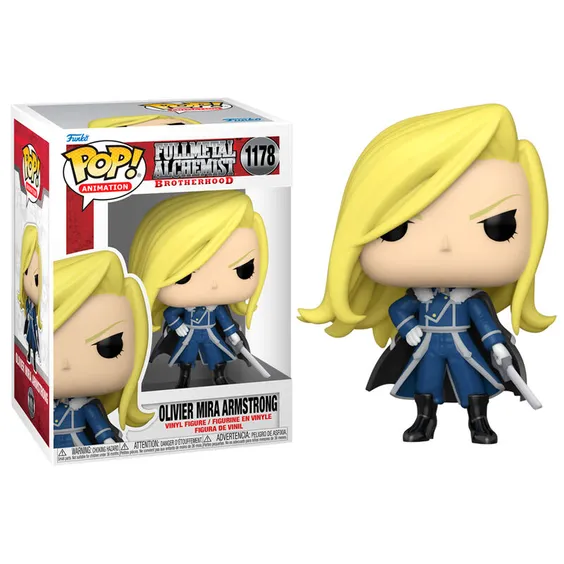 Фигурка Funko POP! Animation: Fullmetal Alchemist: Olivier w/Sword, (57738)