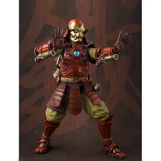 Коллекционная фигурка Bandai: Marvel: Mei Sho Manga: Samurai Iron Man (MK-3), (44362)