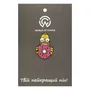 Металевий значок (пін) The Simpsons: Homer Simpson Eats Donut, (10533)