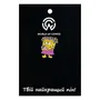 Металевий значок (пін) SpongeBob SquarePants: SpongeBob In Hair Curlers, (10537)