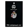 Металевий значок (пін) Christmas Cocoa Cup: «‎Hot Time» (White), (11247)