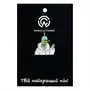 Металевий значок (пін) Futurama: Bender In White Fur Coat, (12243)