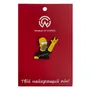 Металевий значок (пін) The Simpsons: Homer (Megadeth Fan), (12845)