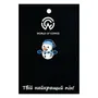 Металлический значок (пин) Snowman (Chibi), (12856)