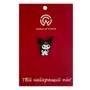 Металевий значок (пін) Onegai My Melody: Kuromi, (13665)