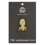 Металевий значок (пін) One-Punch Man: Saitama (Blank Face), (13689)