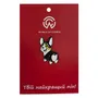 Металлический значок (пин) Corgi (Black), (13765)
