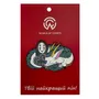 Металлический значок (пин) Studio Ghibli: Spirited Away: Kaonashi, Haku and Susuwatari, (13908)