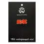 Металевий значок (пін) AC/DC: Logo (Gold), (14010)