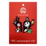 Металлический значок (пин) Disney: The Nightmare Before Christmas: Jack and Sally, (14027)