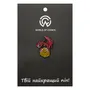 Металевий значок (пін) Dungeons & Dragons: Red Dragon w/ Dice, (14046)