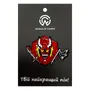 Металевий значок (пін) Stranger Things: Hellfire Club: Logo, (14061)