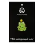 Металлический значок (пин) Frog in New Year Tree Costume, (14373)