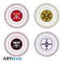 Набір тарілок ABYstyle: One Piece: Pirate Team Logos, (31536)