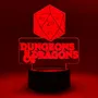 Акриловий світильник Dungeons & Dragons: Logo, (40968)