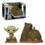 Фигурка Funko POP!: Town: Star Wars: 40th The Empire Strikes Back: Dagobah Yoda w/ Hut, (46765)