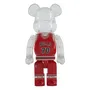 *Original* Be@rbrick: Milk: NBA: Chicago Bulls (Transparent) (400%), (546018)