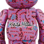 *Original* Be@rbrick: Keith Haring: #2 (Set) (100% & 400%), (574110) 4