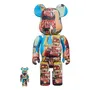 *Original* Be@rbrick: Jean-Michel Basquiat: #6 (Set) (100% & 400%), (588506)
