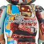 *Original* Be@rbrick: Jean-Michel Basquiat: #6 (Set) (100% & 400%), (588506) 2
