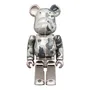 *Original* Be@rbrick: BAPE: Camo Shark (Silver) (Set) (100% & 400%), (595153) 2