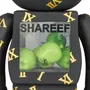 *Original* Be@rbrick: Shareef (Ver. 3)  (Set) (100% & 400%), (602844) 4