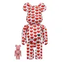 *Original* Be@rbrick: Hide: White Heart (Set) (100% & 400%), (610528)