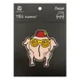 Патч Friends: Thanksgiving Turkey w/ Sunglasses, (6115)
