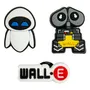 Набор джибитсов WALL-E: Wall-E, Eve, Logo, (6425)