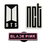 Набір джибітсів K-Pop: BTS, Blackpink and NCT: Logo, (6434)