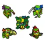 Набор джибитсов Teenage Mutant Ninja Turtles: Raphael, Donatello, Leonardo and Michelangelo, (6442)