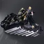 Фигурка Play Arts KAI: Final Fantasy VII: Cloud with Motorcycle , (44188)