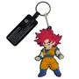 Брелок двухсторонний Dragon Ball Z: Goku (Red Hair), (9873)