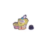 Металлический значок (пин) SpongeBob SquarePants: Bob wish bucket, (10539)