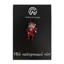 Металлический значок (пин) Devil w/Trident, (11219)