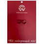 Металлический значок (пин) Glasses (Red), (13334)