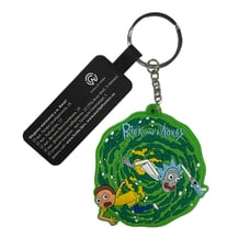 Брелок двосторонній Rick & Morty: Portal, (10041)