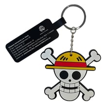 Брелок двухсторонний One Piece: Straw Hat Pirates: Logo, (10335)