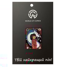 Металевий значок (пін) Studio Ghibli: Spirited Away: Ogino Chihiro, (10676)