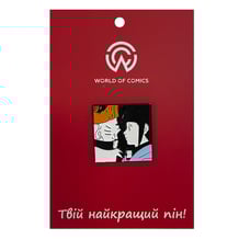 Металевий значок (пін) Naruto: Naruto and Hinata, (10705)