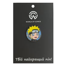 Металлический значок (пин) Naruto: Naruto (Chibi), (10728)