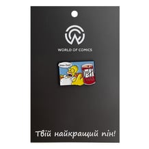Металевий значок (пін) The Simpsons: Homer w/ Duff Beer, (10787)