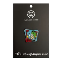 Металлический значок (пин) My Hero Academia: Deku: «テク», (10805)