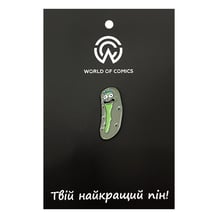 Металевий значок (пін) Rick & Morty: Pickle Rick, (10917)