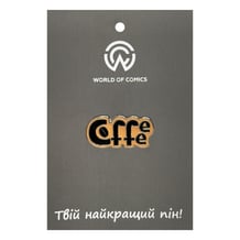 Металевий значок (пін) Coffee: Logo, (11250)