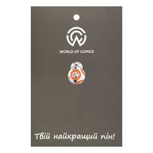 Металевий значок (пін) Star Wars: BB-8, (11329)