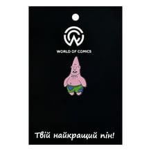 Металлический значок (пин) SpongeBob SquarePants: Patrick Star w/ Silly Face, (11768)