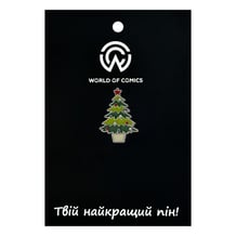 Металевий значок (пін) Christmas Tree, (11803)