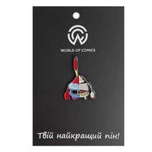 Металлический значок (пин) SpongeBob SquarePants: Mr. Krabs (X-Rayed), (12329)